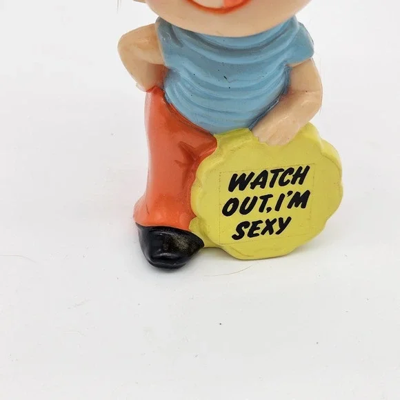 Vintage 1970's It's The Berries - Watch Out, I'm Sexy Figurine - Picture 3 of 8